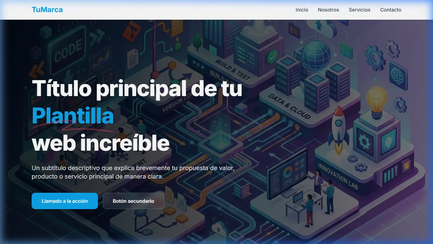 Landing Page Template