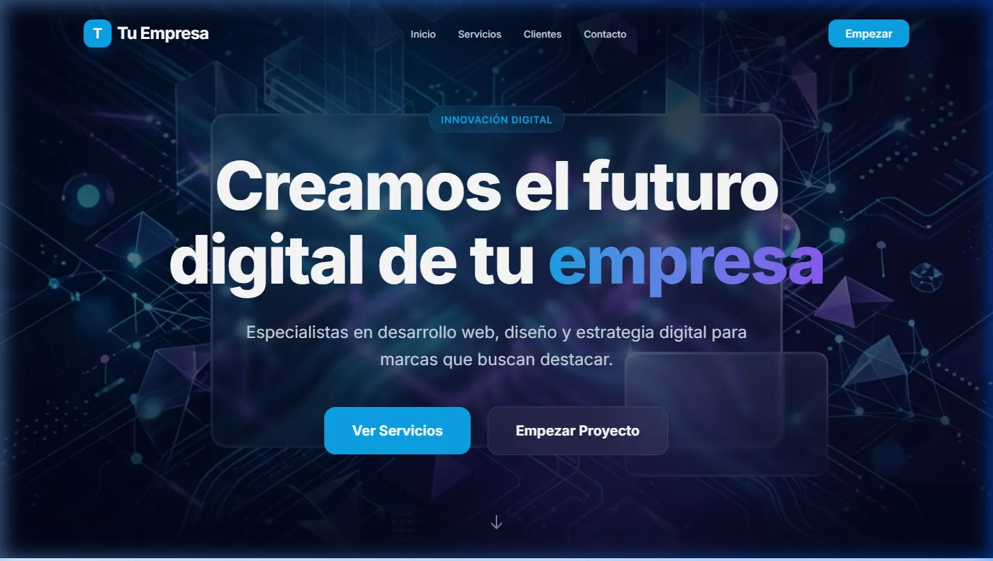 Multi-Page Business Site